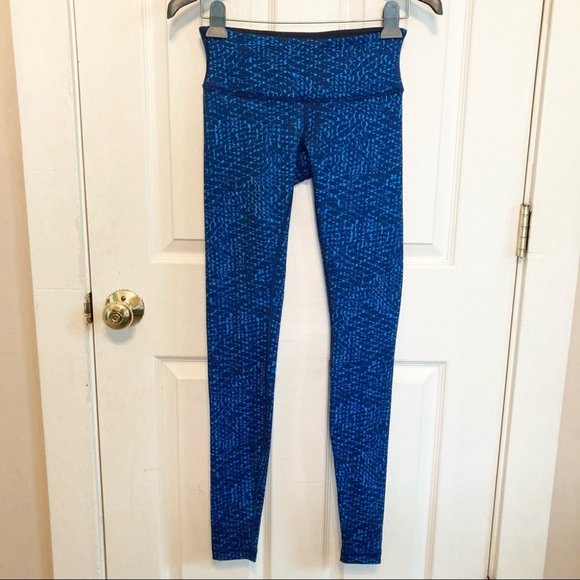 Lululemon Wunder Under Pant III Samba Snake Kayak - Picture 5 of 12